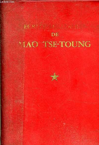 ECRITS MILITAIRES DE MAO TSE-TOUNG.