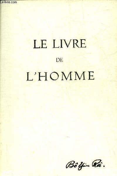 LE LIVRE DE L'HOMME.