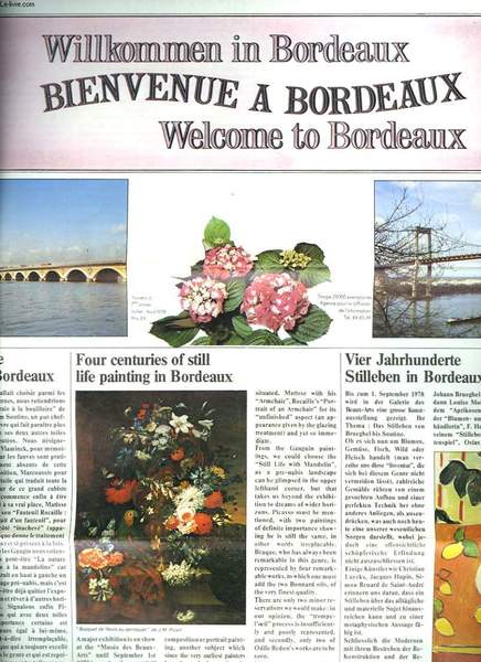 BIENVENUE A BORDEAUX / WILLKOMMEN IN BORDEAUX / WELCOM TO …