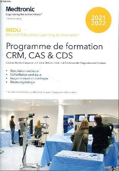MEDLI Programme de formation CRM, CAS et CDS Sommaire: Stimulation …