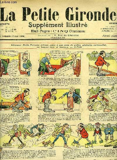 LA PETITE GIRONDE SUPPLEMENT ILLUSTRE - 9EME ANNEE N° 32 …