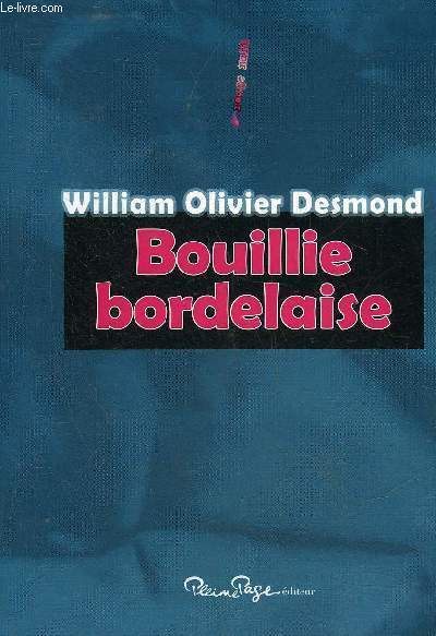 BOUILLIE BORDELAISE.