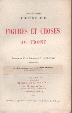 Figures et choses du Front.