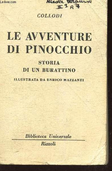 LE AVVENTURE DI PINOCCHIO -