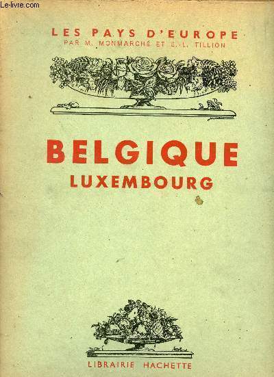 Les Pays d'Europe - Belgique Luxembourg.
