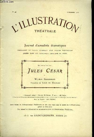 L'illustration théatrale n° 46 - Jules César de William Shakespeare, …