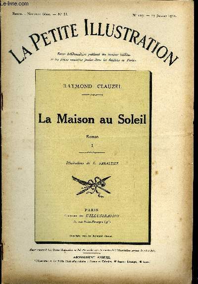 La petite illustration - nouvelle série n° 107, 108 - …