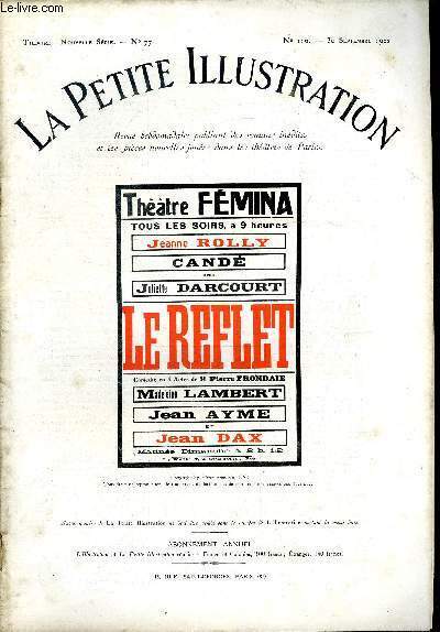La petite illustration - nouvelle série n° 116 - théatre …