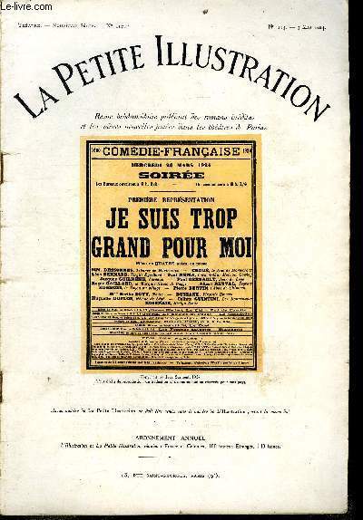 La petite illustration - nouvelle série n° 193 - théatre …