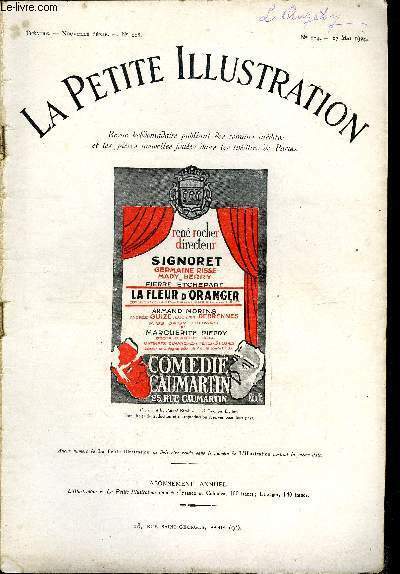 La petite illustration - nouvelle série n° 194 - théatre …