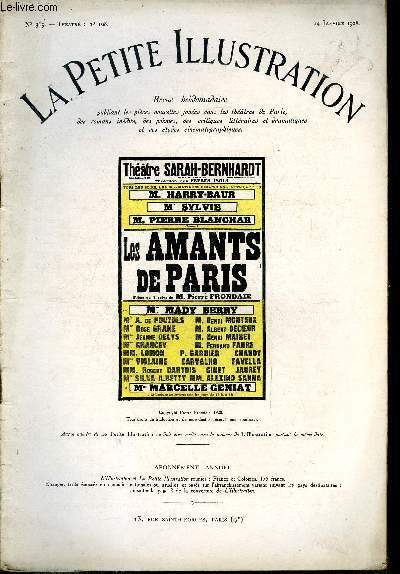 La petite illustration - nouvelle série n° 365 - théatre …