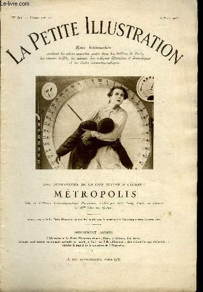 La petite illustration - nouvelle série n° 372 - cinéma …