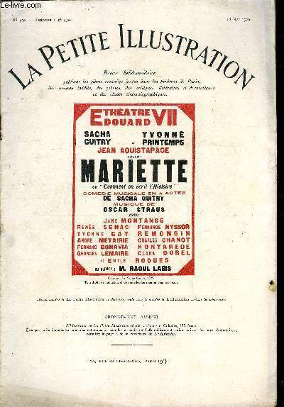 La petite illustration - nouvelle série n° 430 - théatre …