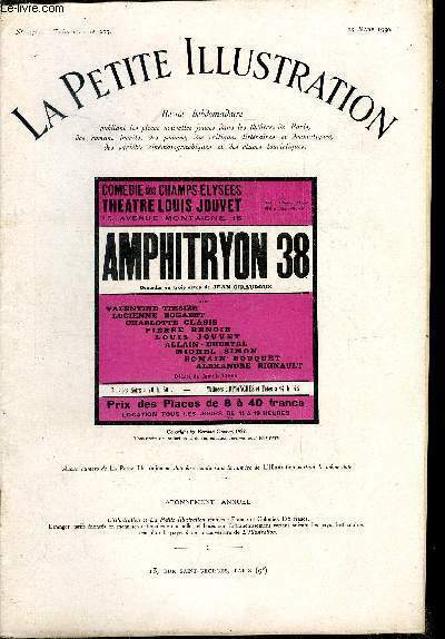 La petite illustration - nouvelle série n° 471 - théatre …