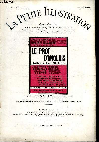 La petite illustration - nouvelle série n° 500 - théatre …