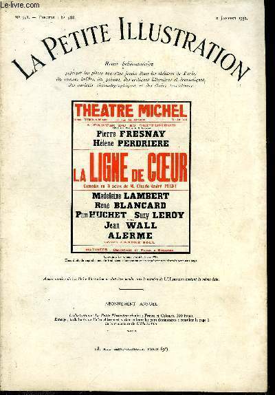 La petite illustration - nouvelle série n° 558 - théatre …