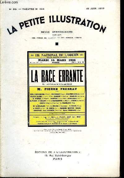 La petite illustration - nouvelle série n° 581 - théatre …