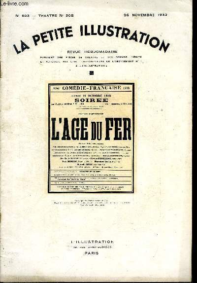 La petite illustration - nouvelle série n° 603 - théatre …