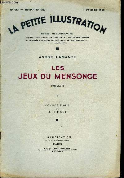 La petite illustration - nouvelle série n° 613, 614 - …