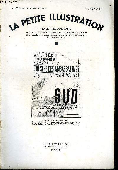 La petite illustration - nouvelle série n° 685 - théatre …