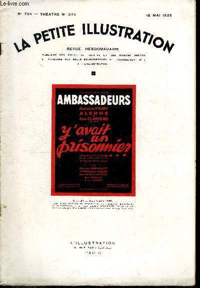 La petite illustration - nouvelle série n° 724 - théatre …