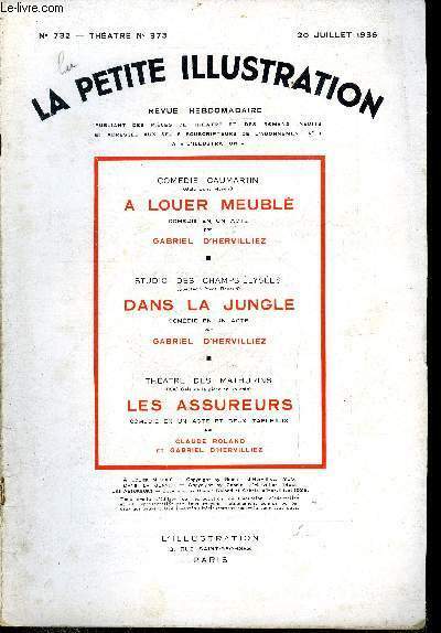 La petite illustration - nouvelle série n° 732 - théatre …