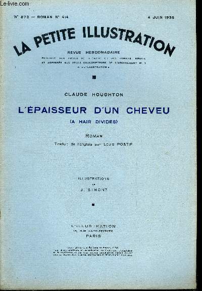 La petite illustration - nouvelle série n° 873, 874, 875 …