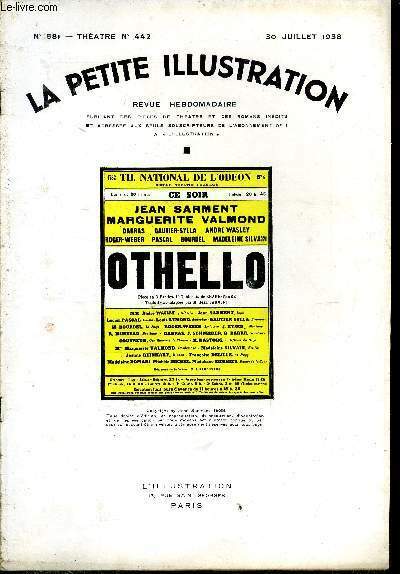 La petite illustration - nouvelle série n° 881 - théatre …