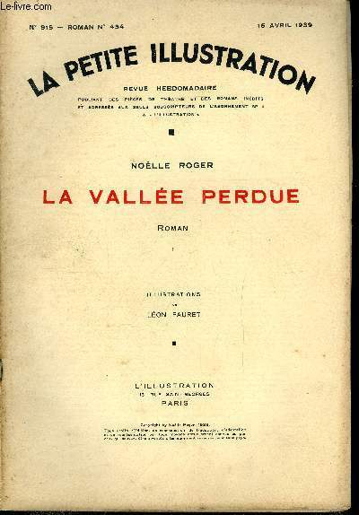 La petite illustration - nouvelle série n° 915, 916, 917 …