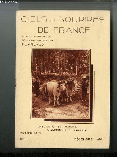 Ciels et Sourires de France n° 8 - Thiers, Gorges …