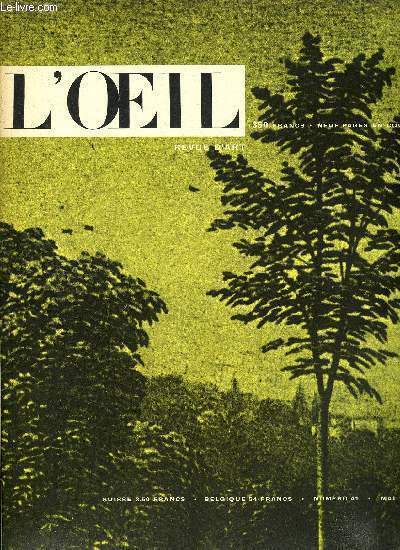 L'oeil n° 41 - Les primitifs hollandais par Vitale Bloch, …