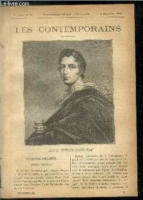 Lord Byron (1788-1824). LES CONTEMPORAINS N°8