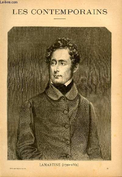 Lamartine (1790-1869). LES CONTEMPORAINS N°57