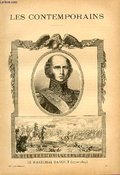 Le maréchal Davout (1770-1823). LES CONTEMPORAINS N°58