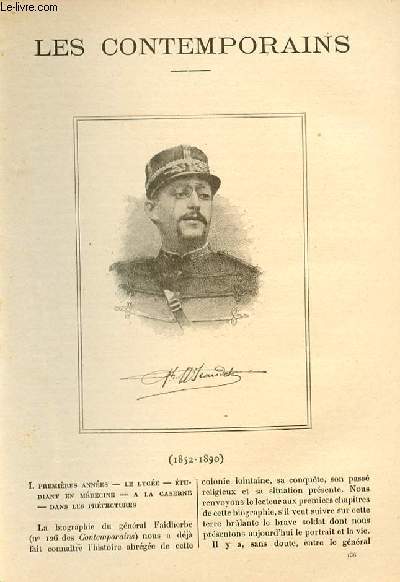 Commandant Jeandet. (1852-1890). LES CONTEMPORAINS N°136