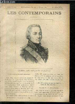 Comte Rostopchine (1765-1826). LES CONTEMPORAINS N°146