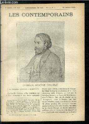Frédéric Ozanam (1813-1853). LES CONTEMPORAINS N°172