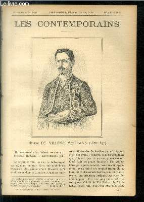 Hélion de Villeneuve-Trans (1826-1855). LES CONTEMPORAINS N°249