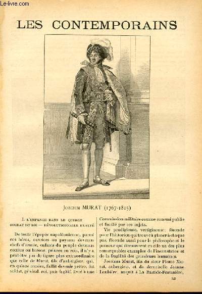 Joachim Murat (1767-1815). LES CONTEMPORAINS N°345