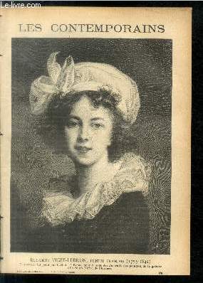 Elisabeth Vigée-Lebrun, peintre français (1755-1842). LES CONTEMPORAINS N° 469