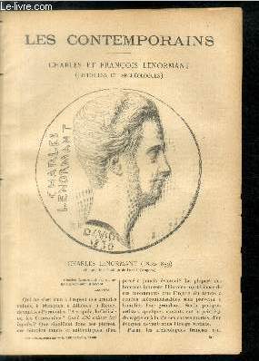 Charles Lenormant (1802-1859). LES CONTEMPORAINS N° 515