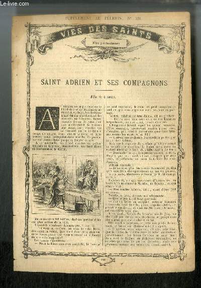 Vies des Saints n° 60 - Saint Adrien et ses …