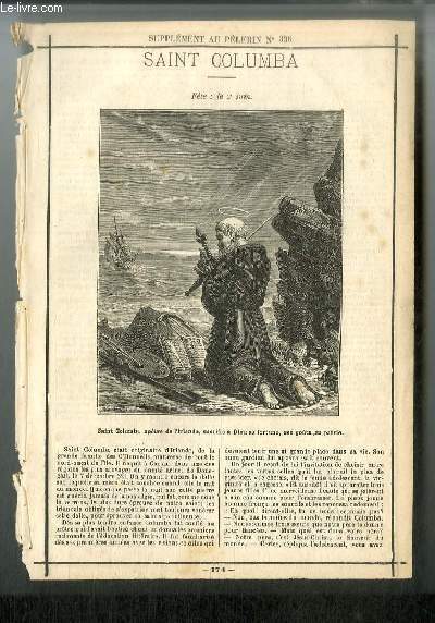 Vies des Saints n° 174 - Saint Columba - fête …