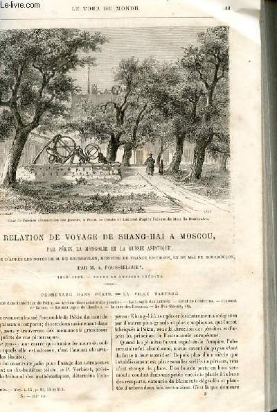 Le tour du monde - nouveau journal des voyages - …