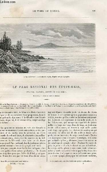 Le tour du monde - nouveau journal des voyages - …