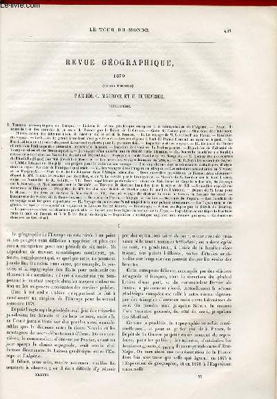 Le tour du monde - nouveau journal des voyages - …