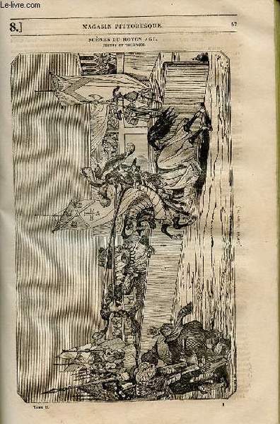 LE MAGASIN PITTORESQUE - Livraison n°008 - Scènes du Moyen …