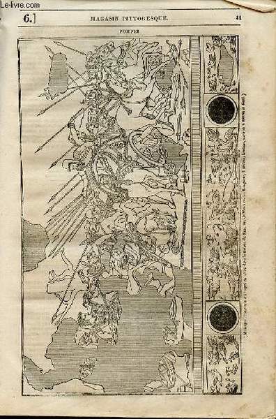 LE MAGASIN PITTORESQUE - Livraison n°006 - Pompéi.