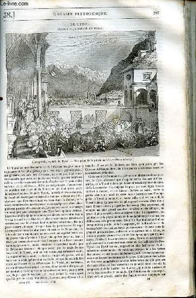 LE MAGASIN PITTORESQUE - Livraison n°038 - Le Tyrol - …