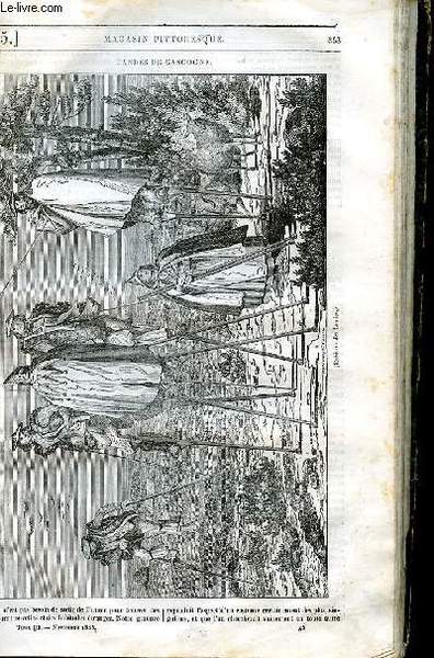 LE MAGASIN PITTORESQUE - Livraison n°045 - landes de Gascogne.